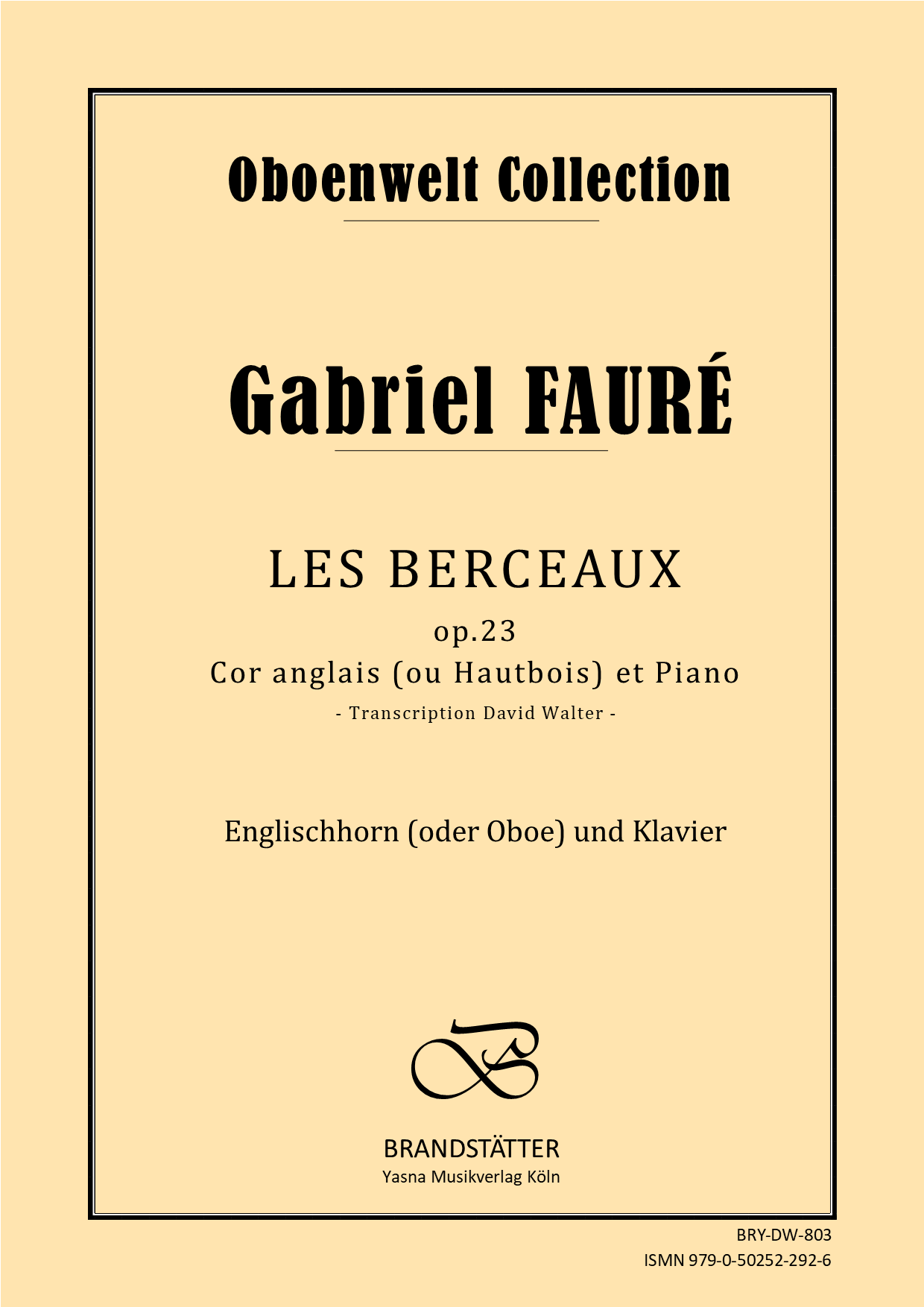 Gabriel FAURE Les Berceaux op.23