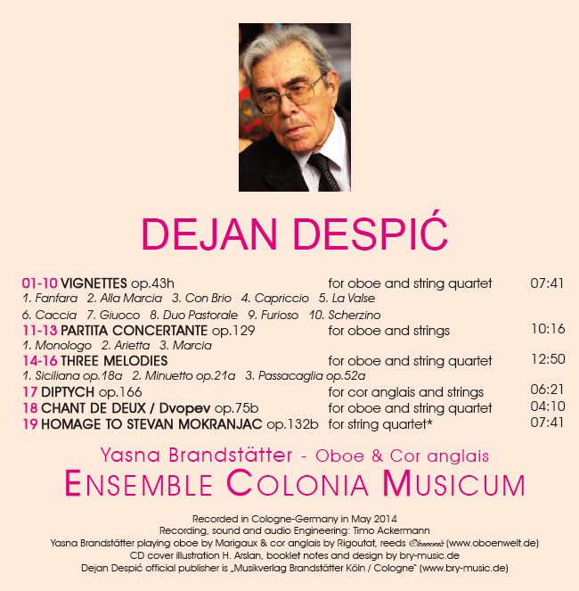CD-Despic Chamber music
