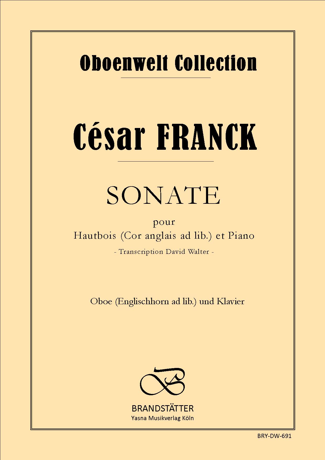 CESAR FRANCK - SONATE